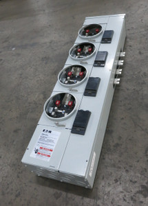 Eaton 3MM412RRL 800A/125A 208Y/120 Modular Metering Meter Stack 4W 4 Socket (DW8318-1)