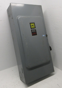 Square D DU324 200 Amp 240V Non-Fusible Safety Disconnect Switch 200A 3W 50HP (AH1419-1)