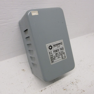 Shinko DMP-63/24A DC Power Pack Power Supply INPUT: 100/110-200/220VAC OUT: 24V (AH1432-1)