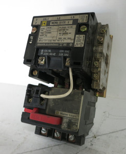 Image of Square D 8536SCO3H200S Size 1 Motor Starter 120V Coil Motor Logic 9065-SS020