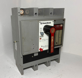 Image of GE TPVF5616 1600A Power Break LI Circuit Breaker w/ Aux TPVF5 600V 1600 Amp 3P