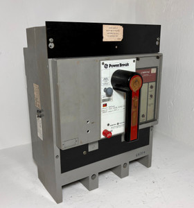 GE TPVF5616 1600A Power Break LIG Breaker w/ Shunt TPVF5 600V 1600 Amp 3P Ground (EM5945-2)