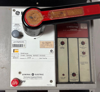 GE TPVF5616 1600A Power Break LIG Breaker w/ Shunt TPVF5 600V 1600 Amp 3P Ground (EM5945-2)