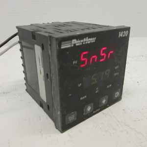 Partlow 1420 Temperature Controller 14203330000 4-20mA 1/4 DIN Dual Setpoint (AH1445-1)