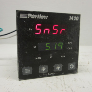 Partlow 1420 Temperature Controller 14203330000 4-20mA 1/4 DIN Dual Setpoint (AH1445-1)