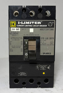 Square D KIL36200 200A I-Limiter Circuit Breaker 480/600V 3 Pole 200 Amp (EM5948-1)