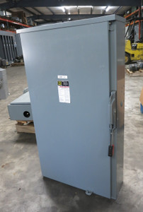 Square D H366R 600A 600V Fusible Safety Switch Disconnect H366-R 600 Amp 3R E04 (DW8350-1)