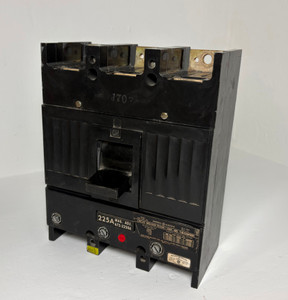 GE TJK436F000 400A Circuit Breaker w/ 225 Amp Trip 480/600V 3P General Electric (EM5953-1)