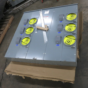 NEW Square D MPR86-200 6 Socket Meter Center 800A Bus 200A 120/240V Meter-Pak (DW8373-1)