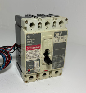 Image of Westinghouse HMCP030H1C 30A Circuit Breaker Matte w Aux 600V 3P Type HMCP 30 Amp