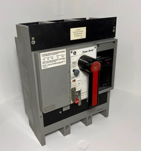 Image of GE TP1616S 1600A Power Break LI Circuit Breaker w 1600 Amp Plug & Neutral Sensor