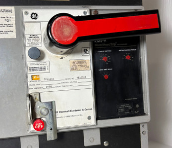 GE TP1616S 1600A Power Break LI Circuit Breaker w 1600 Amp Plug & Neutral Sensor (EM5972-1)