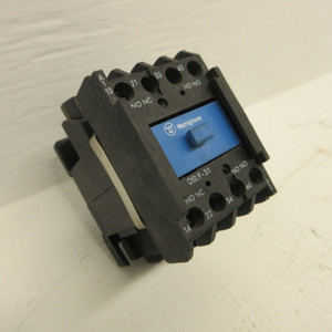 Westinghouse DSL9-31 Contactor 10A 480/600 VAC 4 Pole 4P 110/120V Coil 10 Amp (AH1471-5)