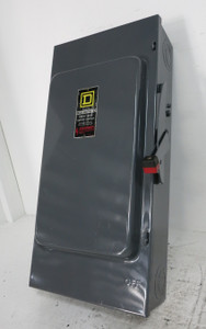 Square D HU364 200A 600V Non-Fusible Safety Switch Disconnect 200 Amp HU-364 E1 (DW8400-1)