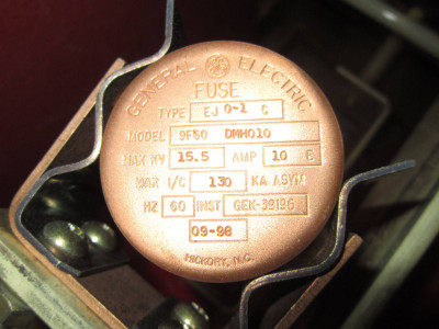 ABB PT Drawer Control Power Transformer Fuse Unit Drawout Advac DO 15 KV GE (EBI0090-1)