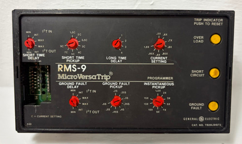 GE TS20LSIGT2 RMS-9 MicroVersaTrip Horizontal Trip Unit LSIG no plug or cover (EM5980-2)