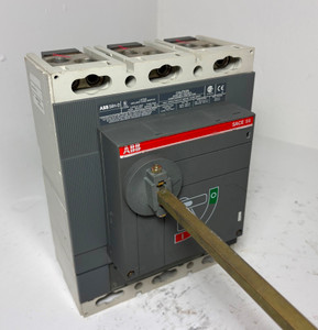 ABB S6H-D 600A Molded Case Switch SACE S6 w/ Aux Type S6H 600V 3P S6HD 600 Amp (EM5983-1)