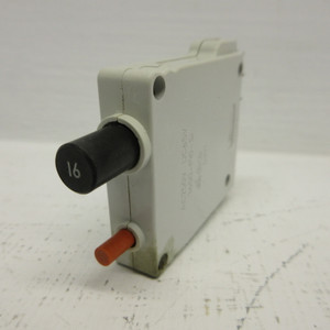 E-T-A Magnetic 3600-P10-SI-16A 16 Amp 1 Pole Circuit Breaker 250VAC 65VDC German (AH1496-4)