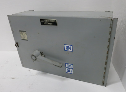 Westinghouse FDP365R 400A 600V Fusible Panelboard Switch FDP Unit FDP365 400 Amp (DW8439-2)