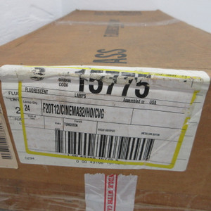 NEW GE F20T12/CINEMA32/HO/CVG Color Corrected Light Bulbs 35W 23" (BOX OF 24) (AH1507-3)