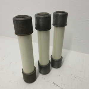 General Electric GE 9F60BBD905 Fuses 0.5E Amp 5.5kV Size B Type EJ-1 (LOT OF 3) (AH1524-2)