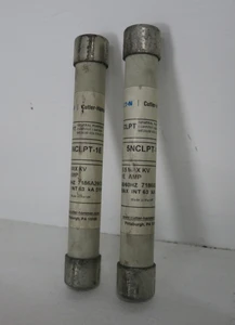 Image of Eaton 5NCLPT-1E 5.5 kV Current Limiting Fuse 1E Amp CLPT 7186A29G02 (SET OF 2)