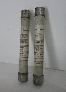 Image of Eaton 5NCLPT-1E 5.5 kV Current Limiting Fuse 1E Amp CLPT 7186A29G02 (SET OF 2)