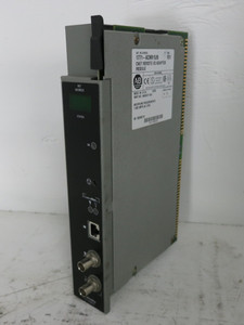 Image of Allen Bradley 1771-ACNR15 Ser B Rev F01 CNET Remote I/O Adapter Module F/W G PLC