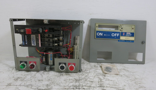 Telemecanique 5642 5640 Size 2 Combo Starter 50A 12" MCC Bucket A821D Gould (BJ1160-2)