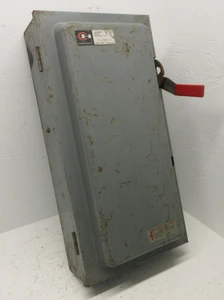 Cutler Hammer 4105H303H 100 Amp 240V Fusible Heavy Duty Safety Switch Disconnect (AH1545-1)