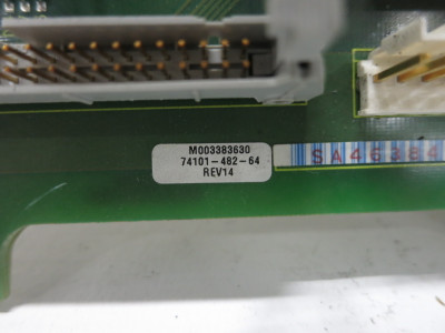Allen Bradley 74101-482-64 Rev 14AC VS Drive Control Board SP# 1336-BDB-SP57B (DW8477-2)