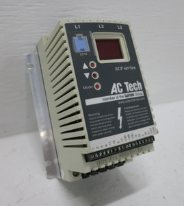 AC Tech SF405 0.5 HP 480V AC VS Drive SCF Series VFD 0.37 kW 1/2 HP 3PH 400/460 (DW8474-3)