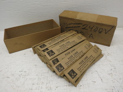 NEW G&W Electric 200A FC Oil Fuse Cutout Fuse Link FL-200 Amp Links (BOX OF 30) (DW8506-1)