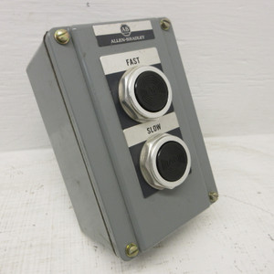Image of NEW Allen Bradley 800T 2TX N Slow Fast 2 Button Switch Controller FAST/SLOW NNB
