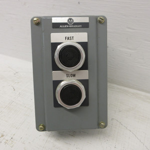 NEW Allen Bradley 800T 2TX N Slow Fast 2 Button Switch Controller FAST/SLOW NNB (AH1571-1)