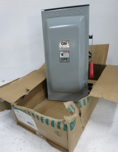 Image of NEW Siemens HF323NR 100A 240V Fusible Safety Switch Disconnect 100 Amp 3R