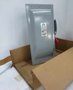 NEW Siemens HF323N 100A 240V Heavy Duty Safety Switch Disconnect 100 Amp HF323 (DW8554-7)