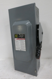 NEW Square D H323N 100 Amp 240V Fusible Safety Switch Disconnect 100A H323-N F05 (DW8557-1)