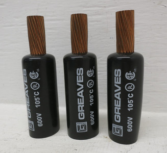 NEW Greaves PT 373FX350 Copper Shoo-Pin Connector Flex Cable Adaptor (SET OF 3) (DW8575-2)