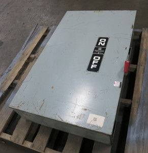 GE TH4326 600A 240V Fusible Heavy Duty Safety Switch Disconnect 600 Amp Mod 4 (DW8586-1)