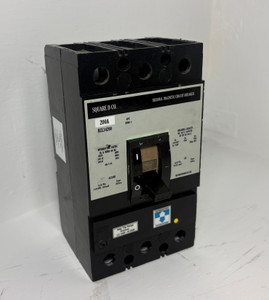 Image of Square D KCL34200 200A Circuit Breaker 480V 3P KCL 200 Amp not original label
