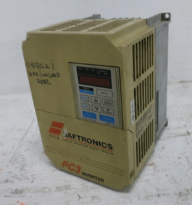 Saftronics CIMR-PCU40P7 PC3 Inverter 1.5 HP AC VS Drive 460V VFD 40P7N1 (DW8593-2)