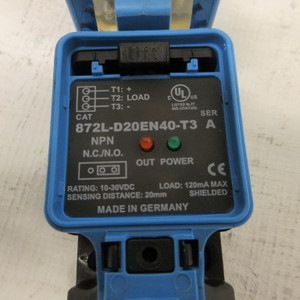 Allen Bradley 872L-D20EN40-T3 Ser A Inductive Proximity Sensor 10-30VDC 120mA (AH1644-2)