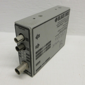 Black Box LMC211A-MM FlexPoint 10FL/2 Fiber to Coax Converter 9VDC 100Fiber (AH1669-1)