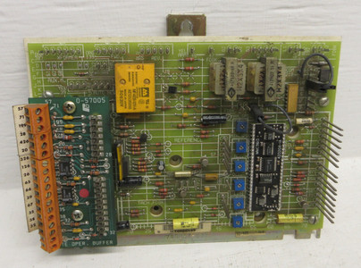 Reliance Electric 57100-J Regulated Circuit Board PCB w/ 0-57005 + 0-55302 (AH1674-1)