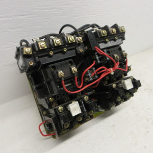 Image of Allen Bradley 520F-BOD-XXX Size 1 2 Speed Starter 120V Coil 520F-B0D w/ Heaters