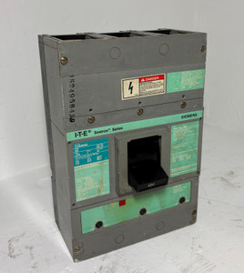 Siemens LXD63B500 500A Sentron Circuit Breaker Type LXD6 3P 600V I-T-E 500 Amp (EM6011-1)
