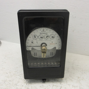 Westinghouse Type D4B-8FM Two-Stator Kilowatthour Meter Style PH67998-B 120V (AH1707-1)