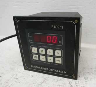 Frako F839.12 Reactive Power Control Relay F-839.12 SI77-412-2750 F839-12 (DW8695-1)