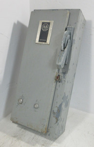 Allen Bradley 712-BACD24 Size 1 Starter 30 Amp 600V Fused Combination Combo Box (AH1734-1)